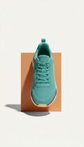 Fresh Teal Urban Mesh Sneaker